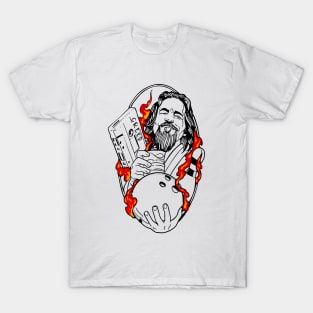 The Dude art mode transparant T-Shirt